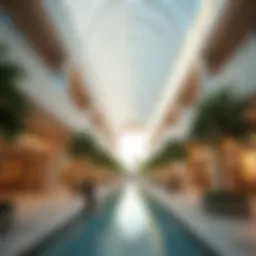 Stunning atrium design showcasing modern architecture