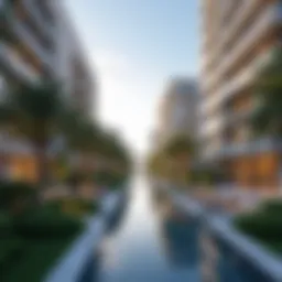 Stunning architectural view of Bayswater by Omniyat