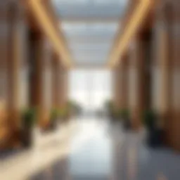 Interior view of the Ejari Centre showcasing its modern facilities