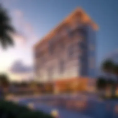 Vibrant view of Grand Mercure Dubai's contribution to the local real estate