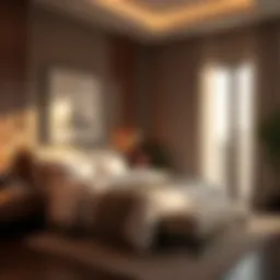 Cozy private room setting in Dubai