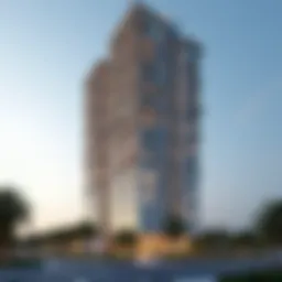 Stella Tower exterior view showcasing its unique architectural design